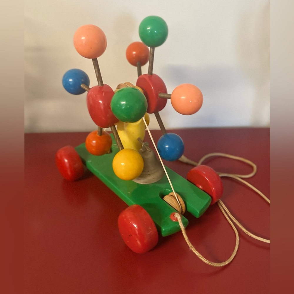 Colorful Wooden Pull Toy